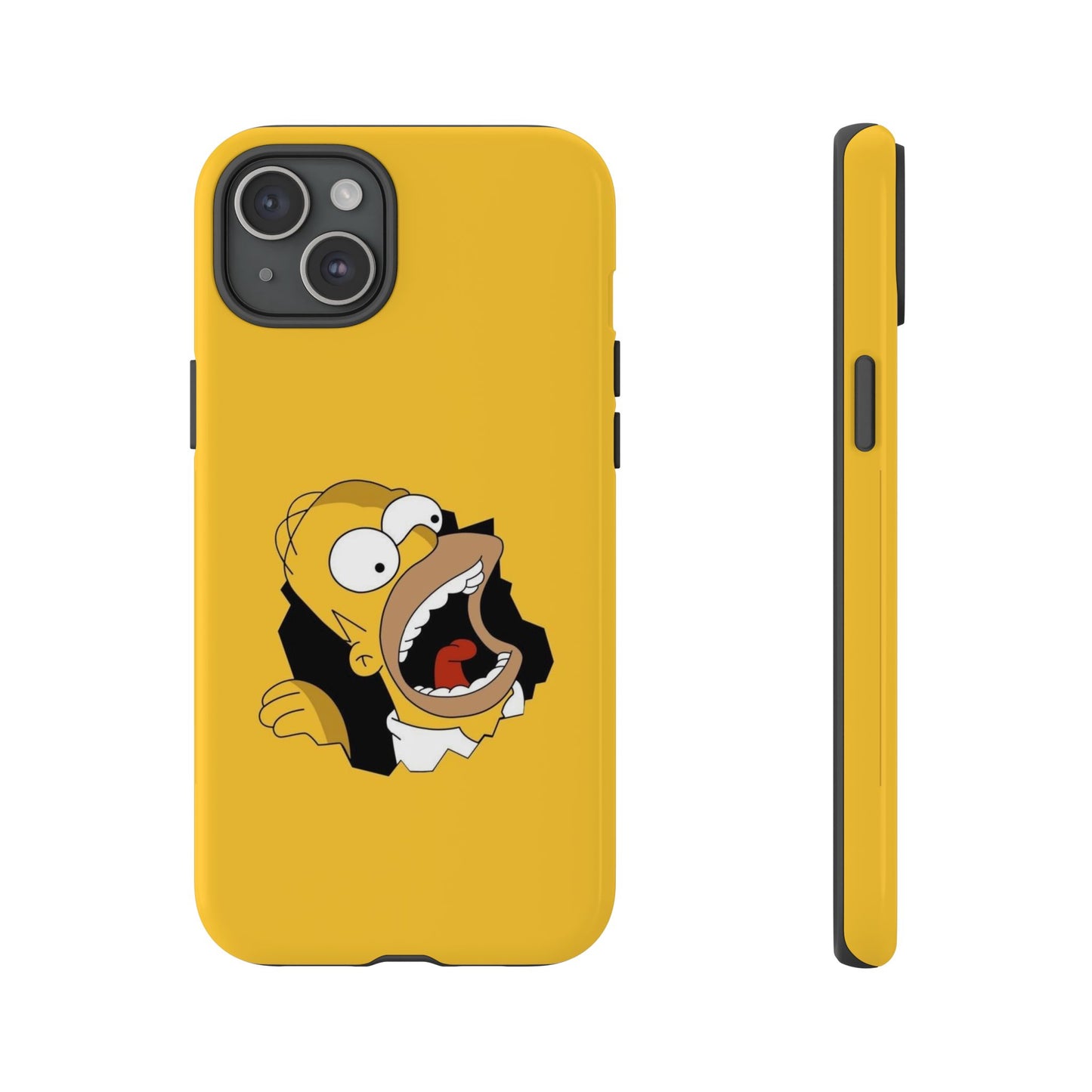 Homer Simpson Phone Case - Tough & Stylish Yellow Case for Fans