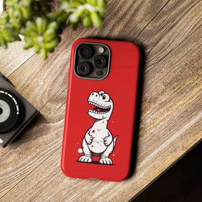 Funny Dinosaur Phone Case - Tough Cases for Kids & Dino Lovers