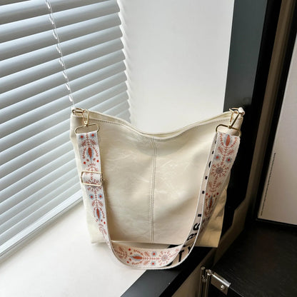Floral Adjustable Strap Shoulder Bag - Roe Creation