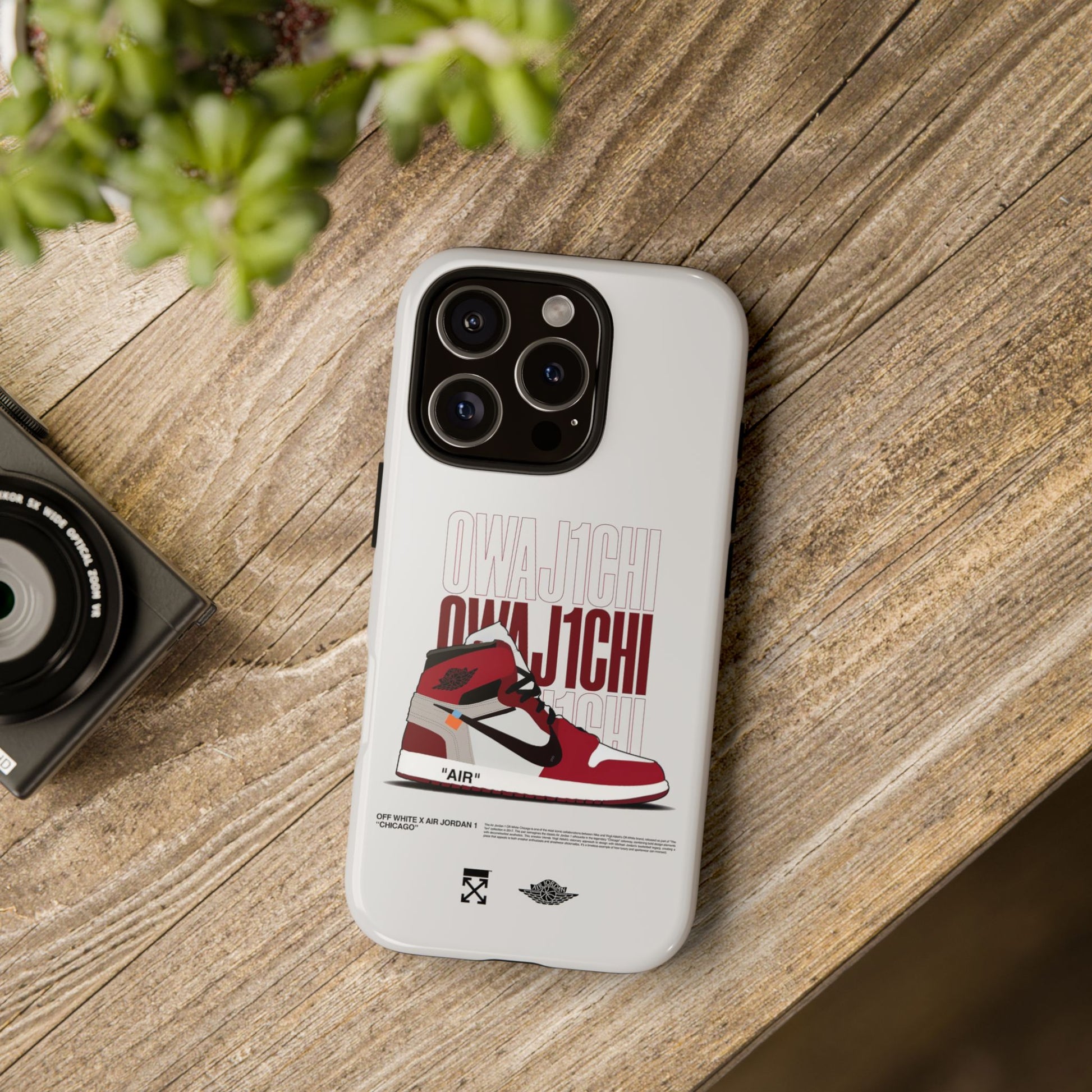 Stylish Tough iPhone Case with Air Jordan Design - Perfect for Sneakerheads - Roe Creation