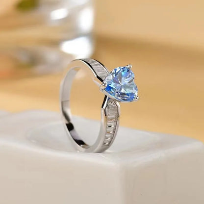 2 Carat Moissanite 925 Sterling Silver Ring - Roe Creation