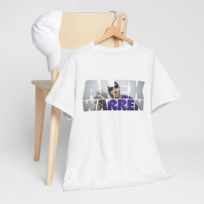 Alex Warren Unisex Heavy Cotton Tee - Casual Graphic Tee for Fans