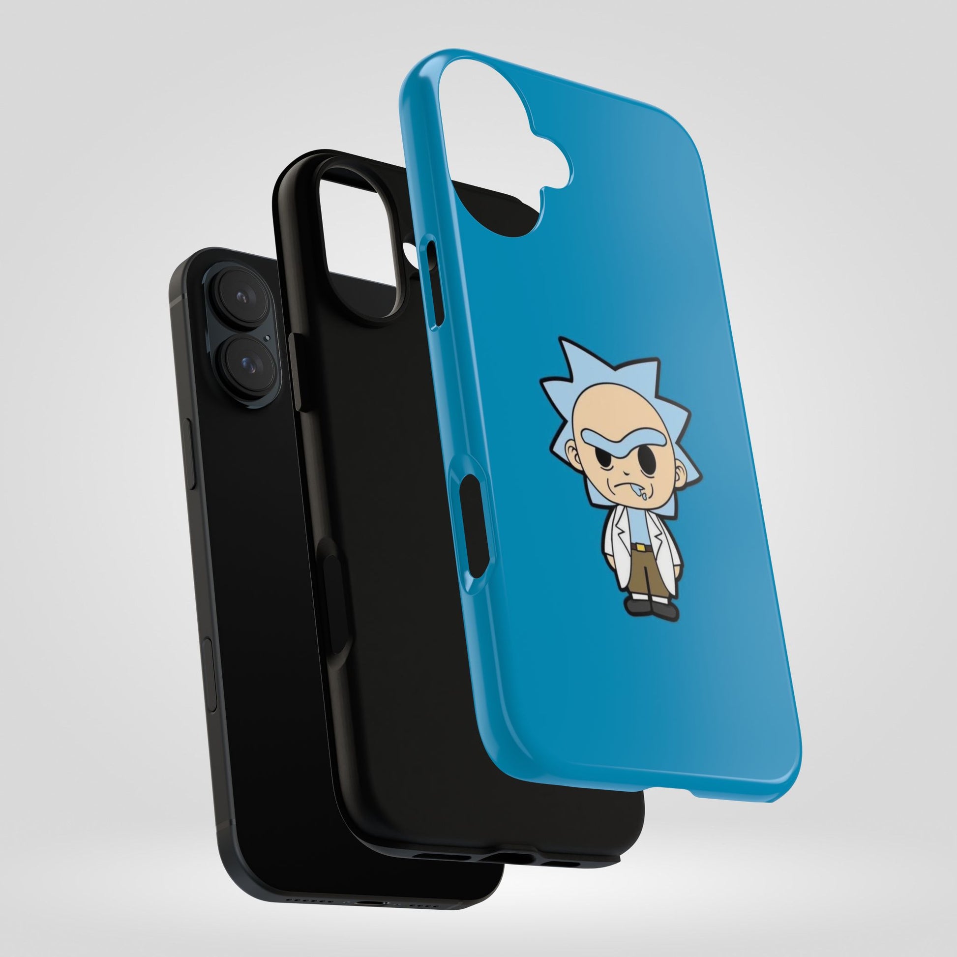Rick and Morty Tough Phone Case - Fun Cartoon Design for Fans - Roe Creation