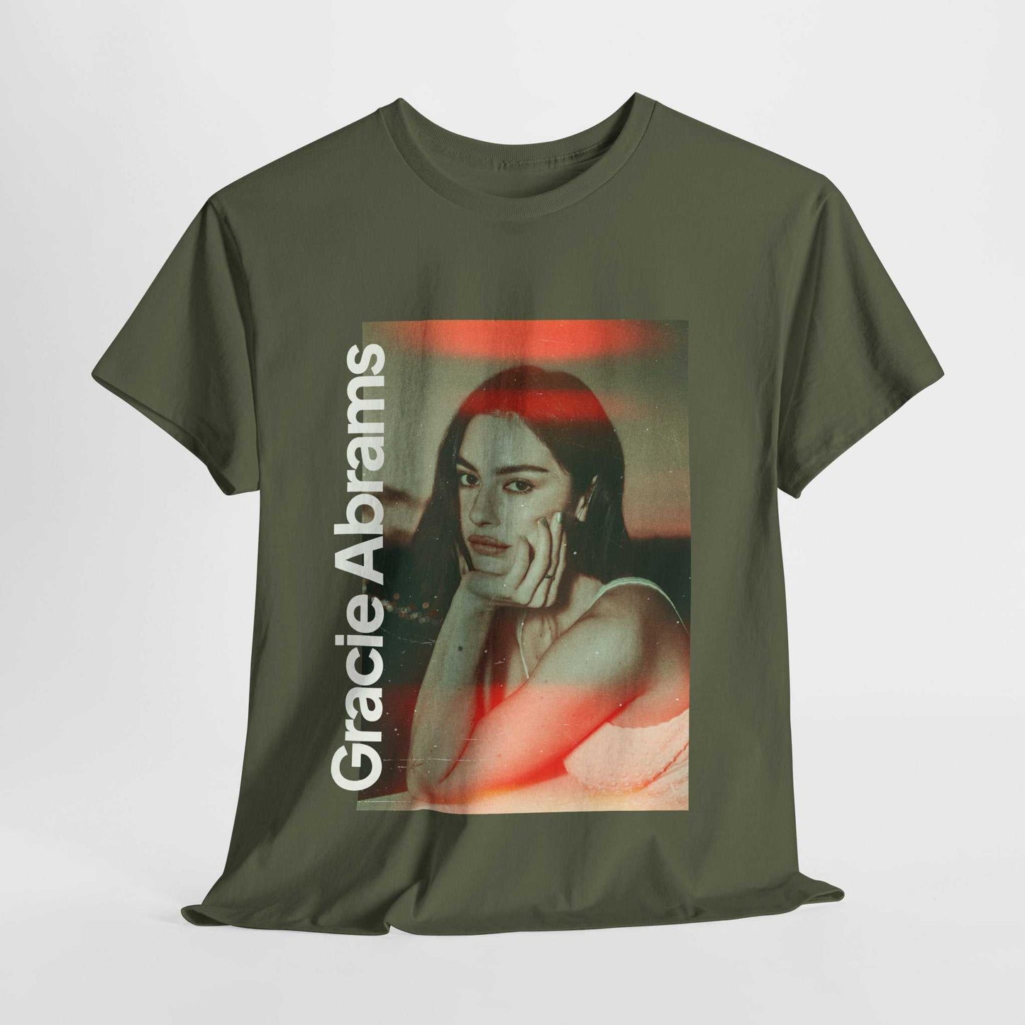 Gracie Abrams Graphic Unisex Heavy Cotton Tee - Retro Style T-Shirt for Music Lovers