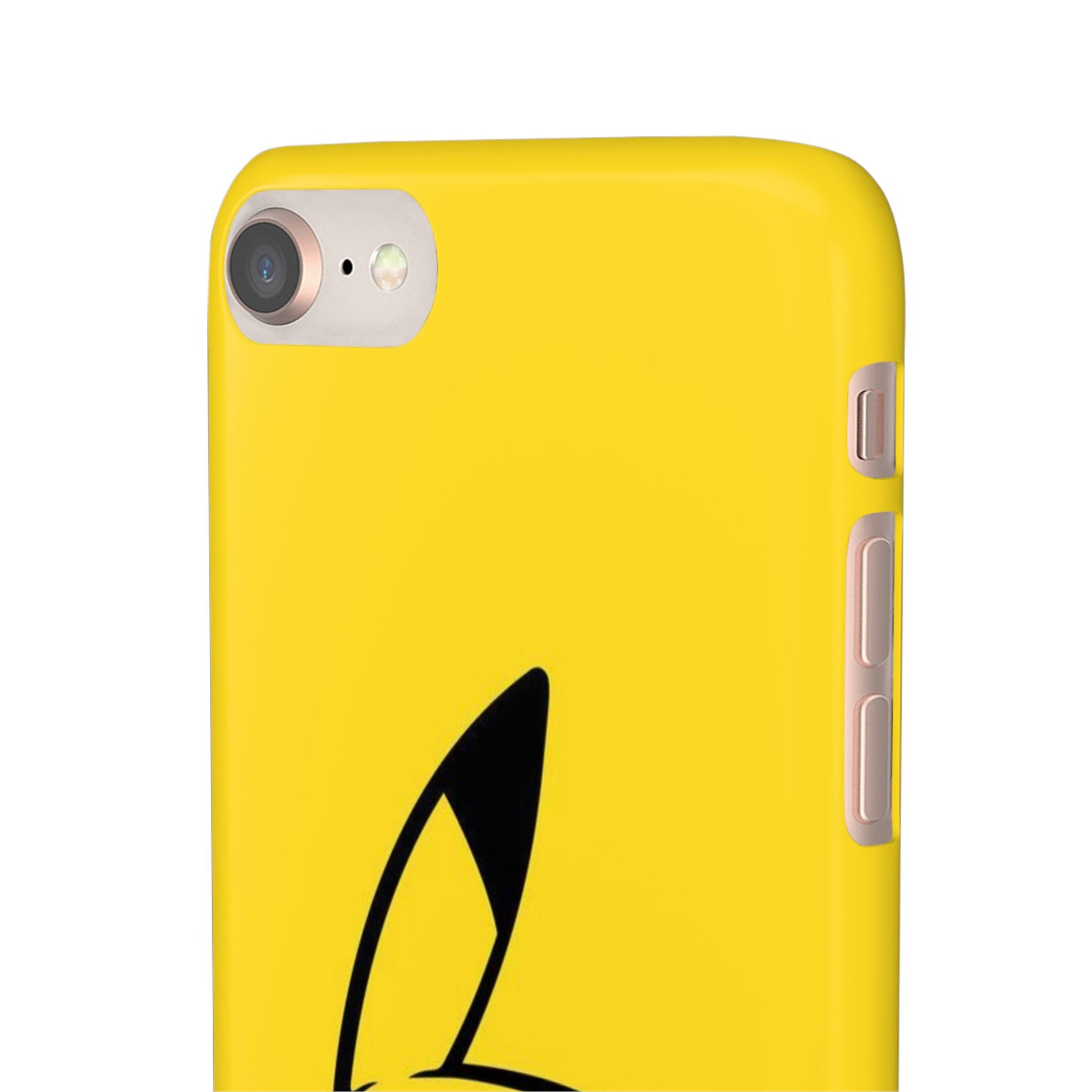 Pikachu Phone Case, Pokemon Phone Case, Snap Cases, Cartoon, Yellow, iPhone, Samsung - Roe Creation