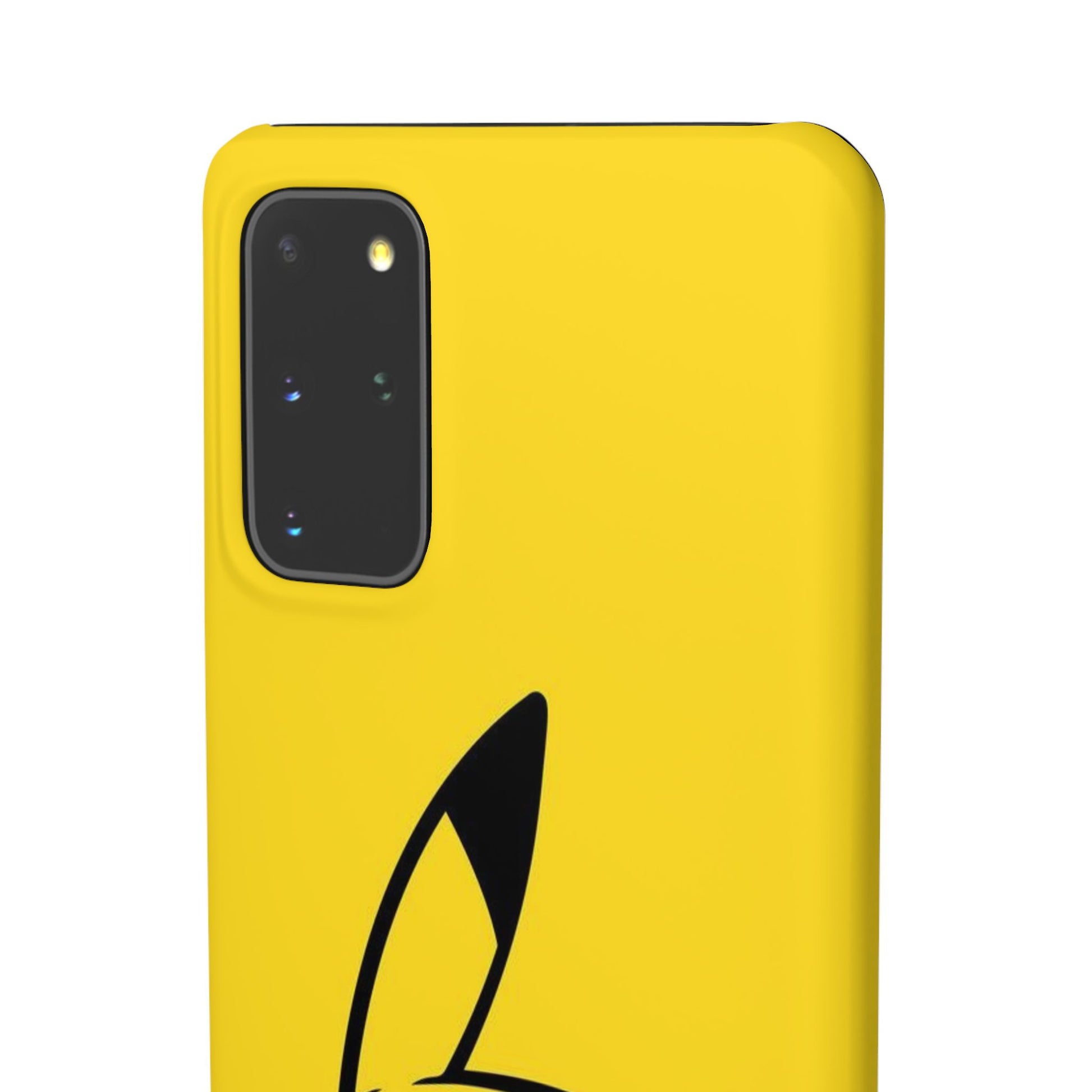 Pikachu Phone Case, Pokemon Phone Case, Snap Cases, Cartoon, Yellow, iPhone, Samsung - Roe Creation