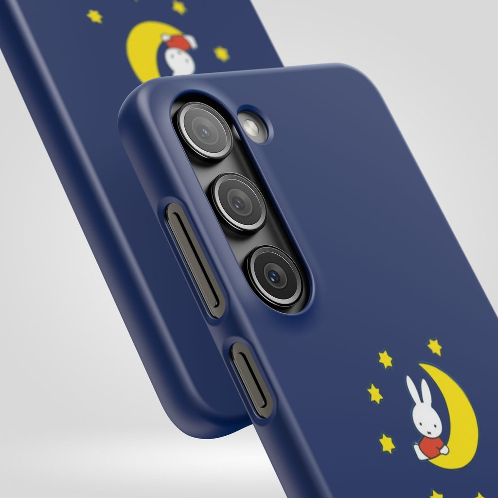 Miffy Phone Case, Moon Snap Case for Phone - Nighttime Design, iPhone, Samsung - Roe Creation