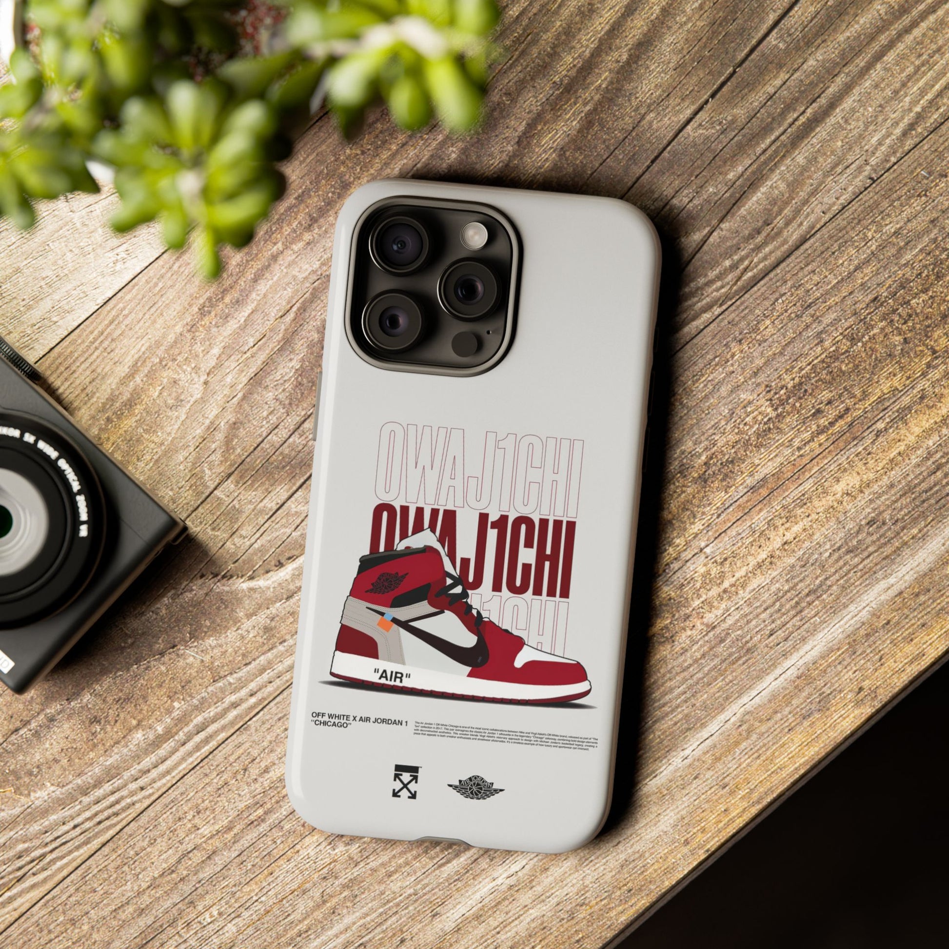 Stylish Tough iPhone Case with Air Jordan Design - Perfect for Sneakerheads - Roe Creation