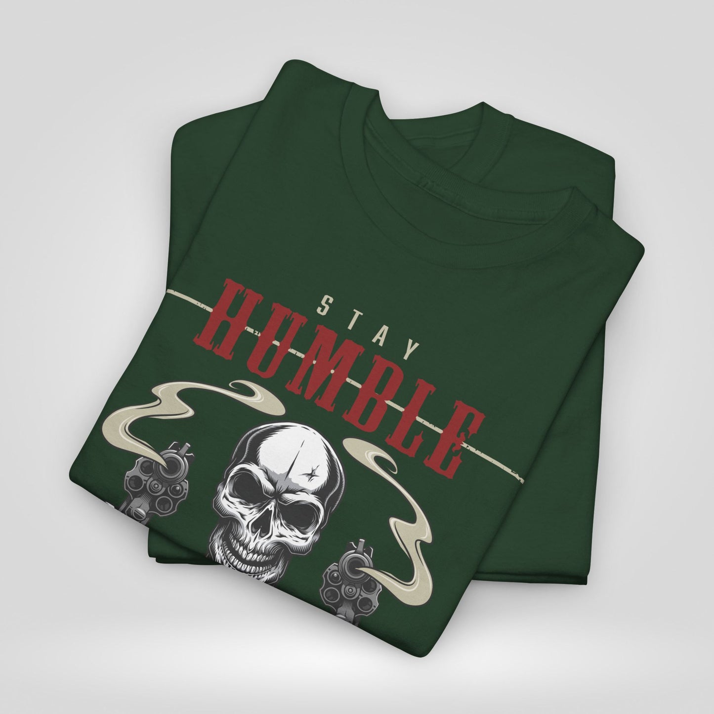 Stay Humble Hustle Hard Unisex Heavy Cotton Tee - Roe Creation