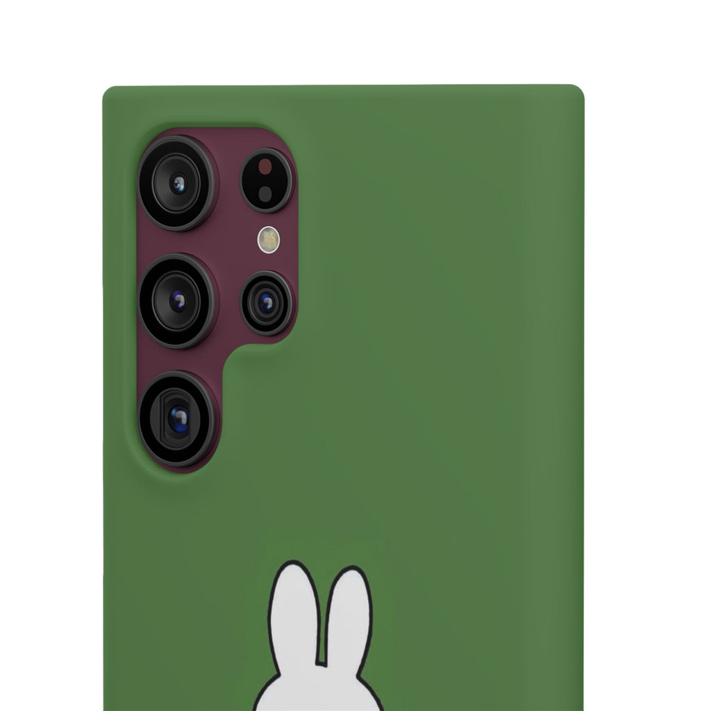 Miffy Phone Case, Snap Case, Green Miffy - iPhone, Samsung - Roe Creation