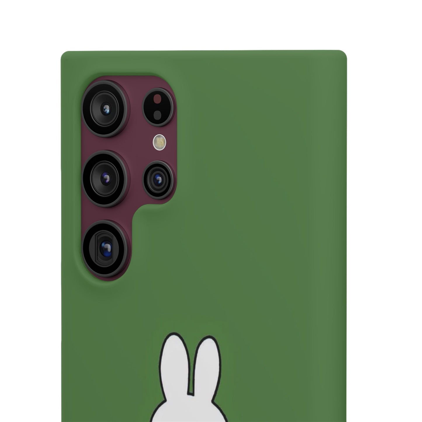 Miffy Phone Case, Snap Case, Green Miffy - iPhone, Samsung