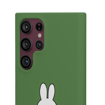 Miffy Phone Case, Snap Case, Green Miffy - iPhone, Samsung