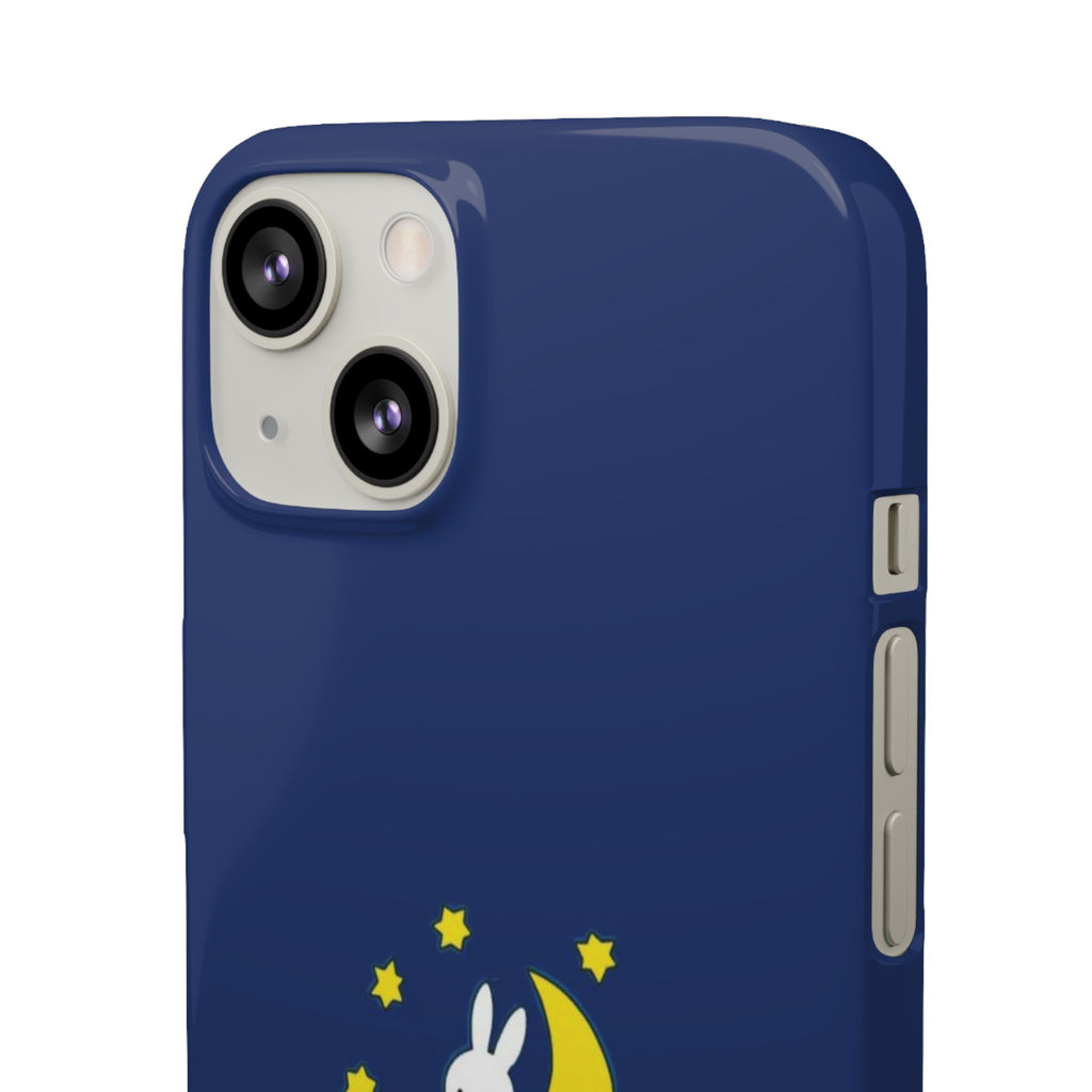 Miffy Phone Case, Moon Snap Case for Phone - Nighttime Design, iPhone, Samsung - Roe Creation