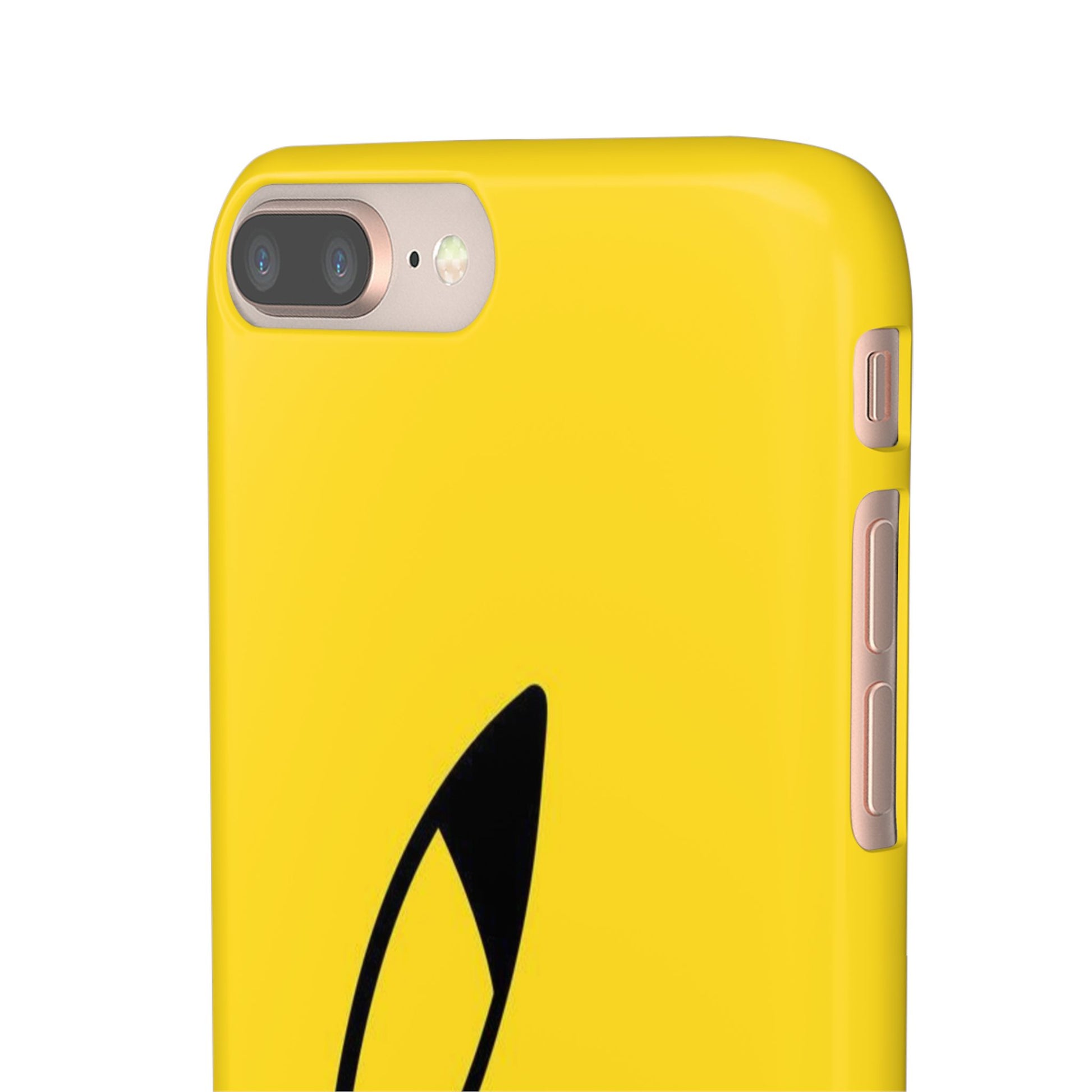 Pikachu Phone Case, Pokemon Phone Case, Snap Cases, Cartoon, Yellow, iPhone, Samsung - Roe Creation