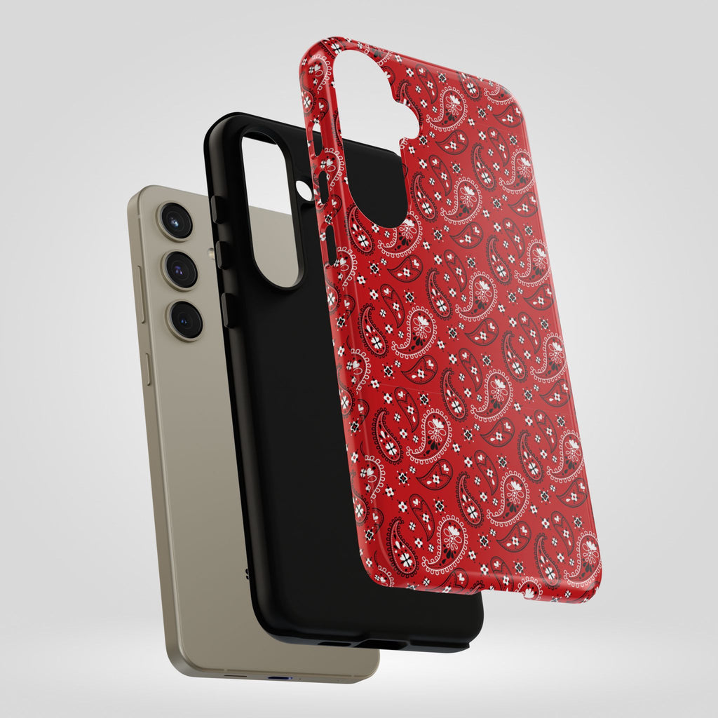 Red Bohem, Oriental Tough Phone Cases for iPhone, Samsung, Trendy Accessories for Gifts, Unique Decor, Phone Covers - Roe Creation