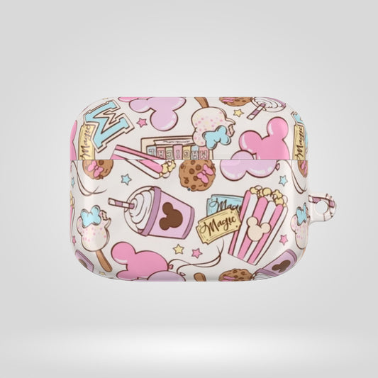 Whimsical AirPod Case - Cute Candy & Treats Design, Perfect Gift for Teens, Stylish Accessory for Everyday Use, Cute Birthday Present, Fun