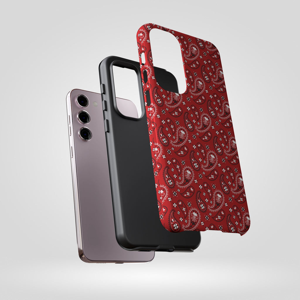 Red Bohem, Oriental Tough Phone Cases for iPhone, Samsung, Trendy Accessories for Gifts, Unique Decor, Phone Covers - Roe Creation