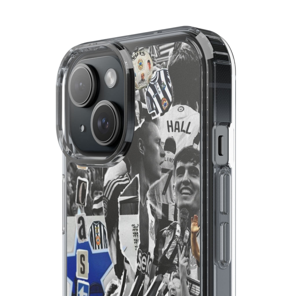 Newcastle United Clear iPhone Case - Fan Merchandise for Sports Enthusiasts - Roe Creation