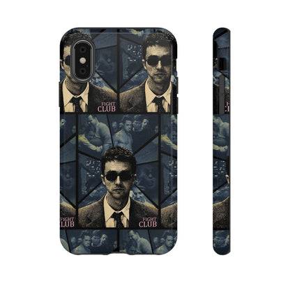 Fight Club Edward Norton Tough Phone Case - Edgy Design for Movie Fans