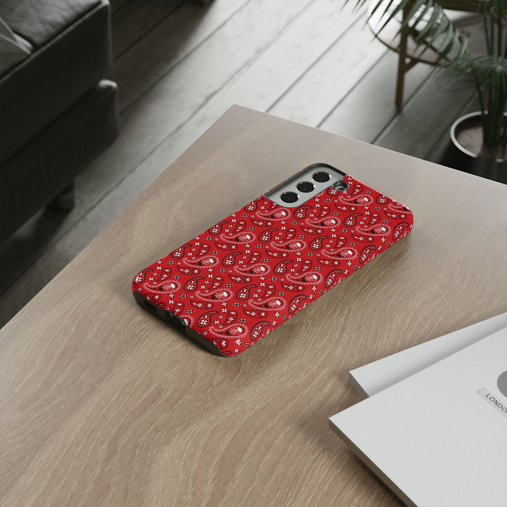 Red Bohem, Oriental Tough Phone Cases for iPhone, Samsung, Trendy Accessories for Gifts, Unique Decor, Phone Covers - Roe Creation