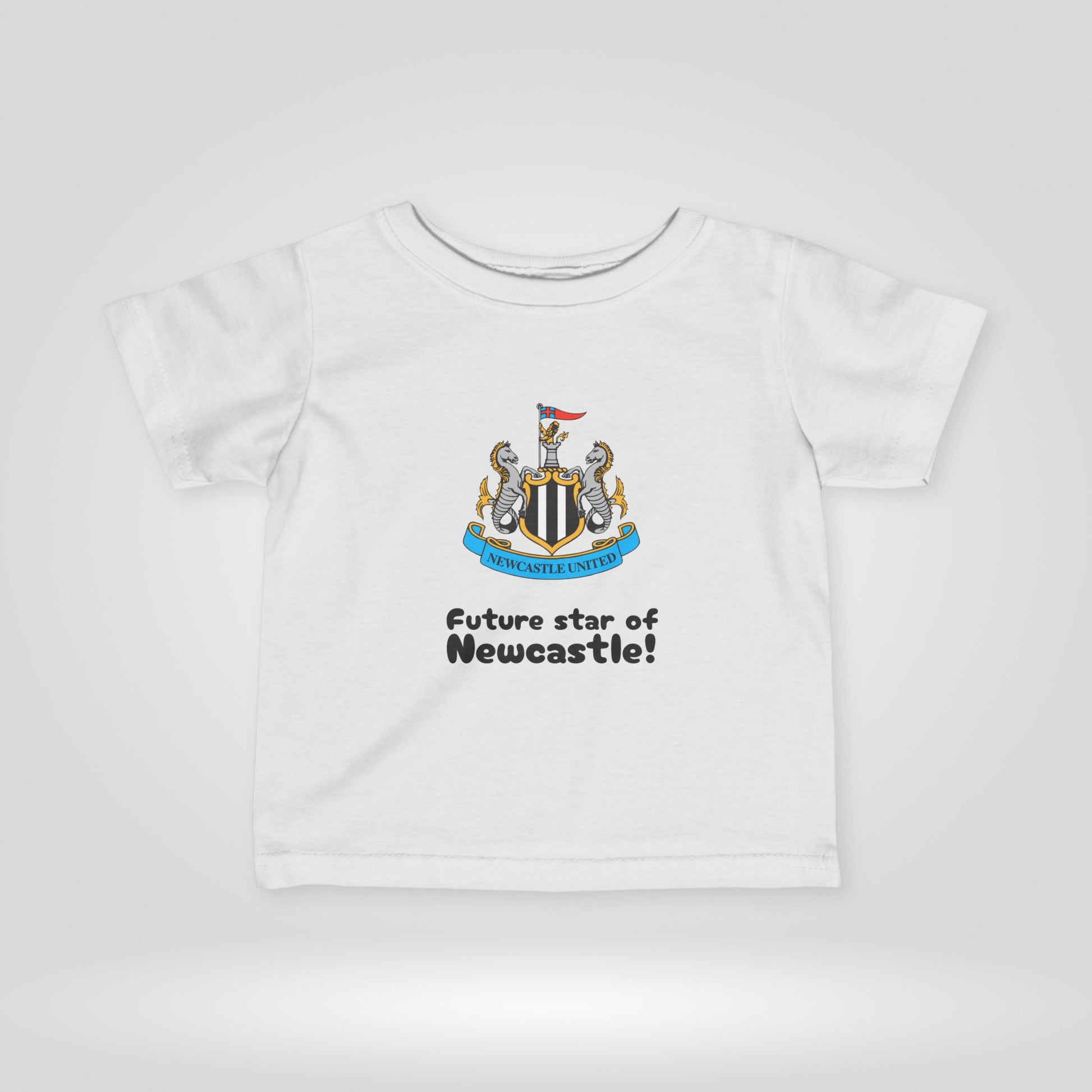 Newcastle United FC Infant Tee - Future star of Newcastle! - Roe Creation