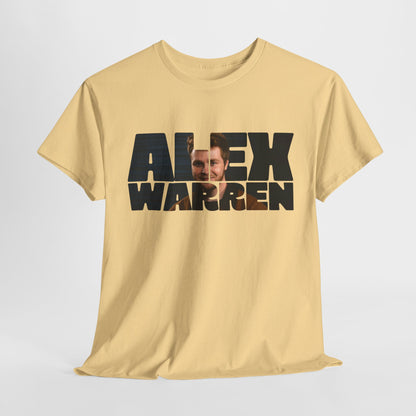 Alex Warren Unisex Heavy Cotton Tee - Casual Comfort Wear