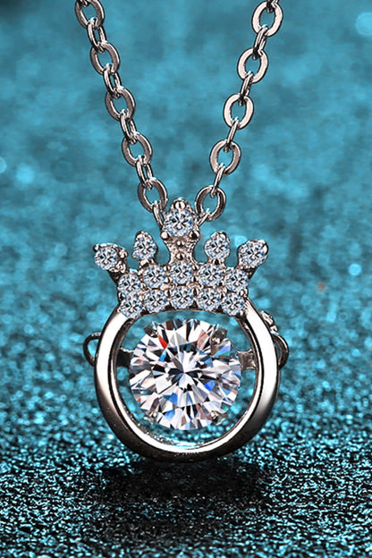 Moissanite 925 Sterling Silver Necklace - Roe Creation