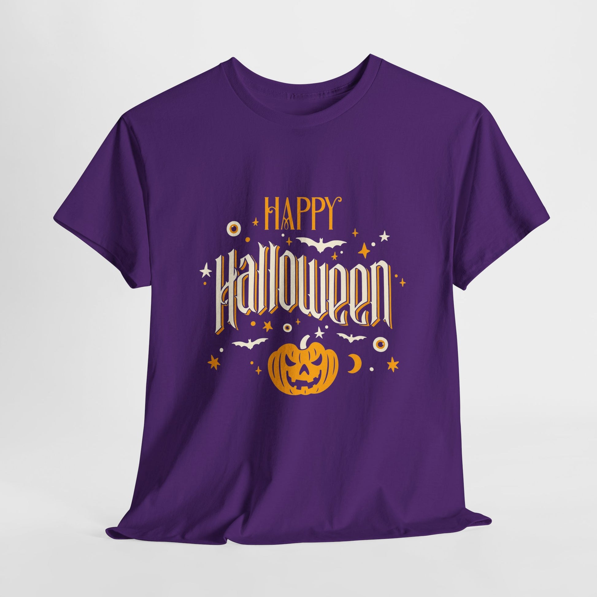 Happy Halloween T-shirt Unisex, Pumpkin Design for Gift