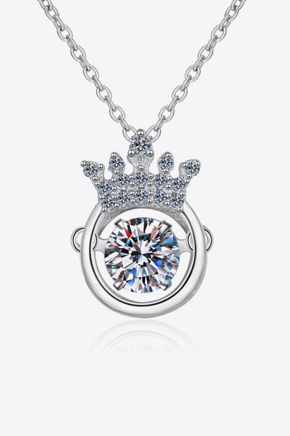 Moissanite 925 Sterling Silver Necklace - Roe Creation