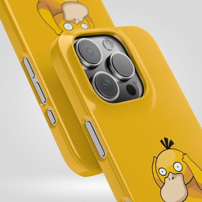 Psyduck Pokemon Snap Phone Cases, Yellow, Cartoon - iPhone, Samsung