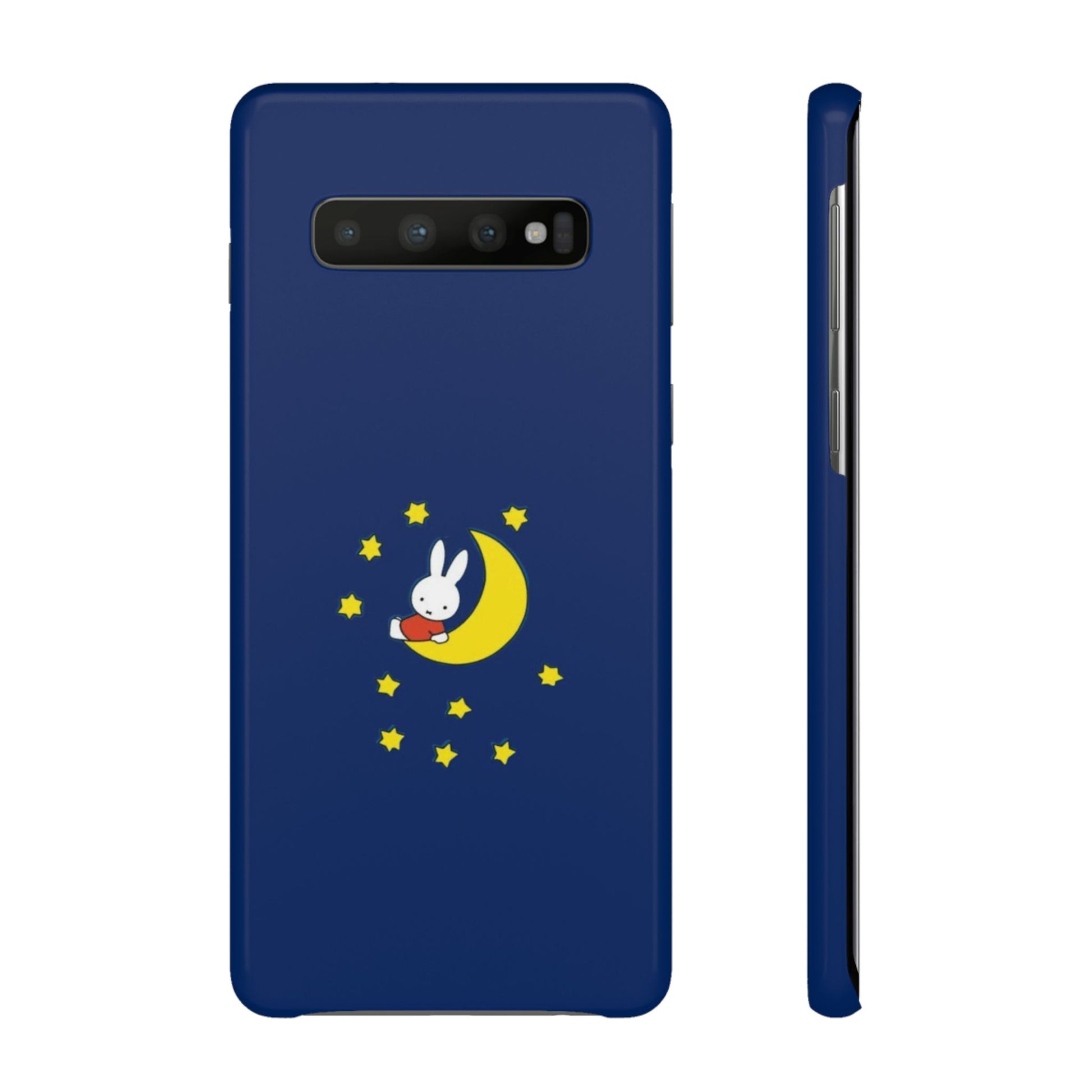Miffy Phone Case, Moon Snap Case for Phone - Nighttime Design, iPhone, Samsung - Roe Creation