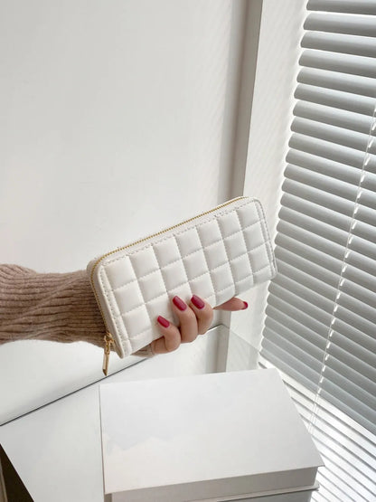 PU Leather Solid Color Wallet - Roe Creation