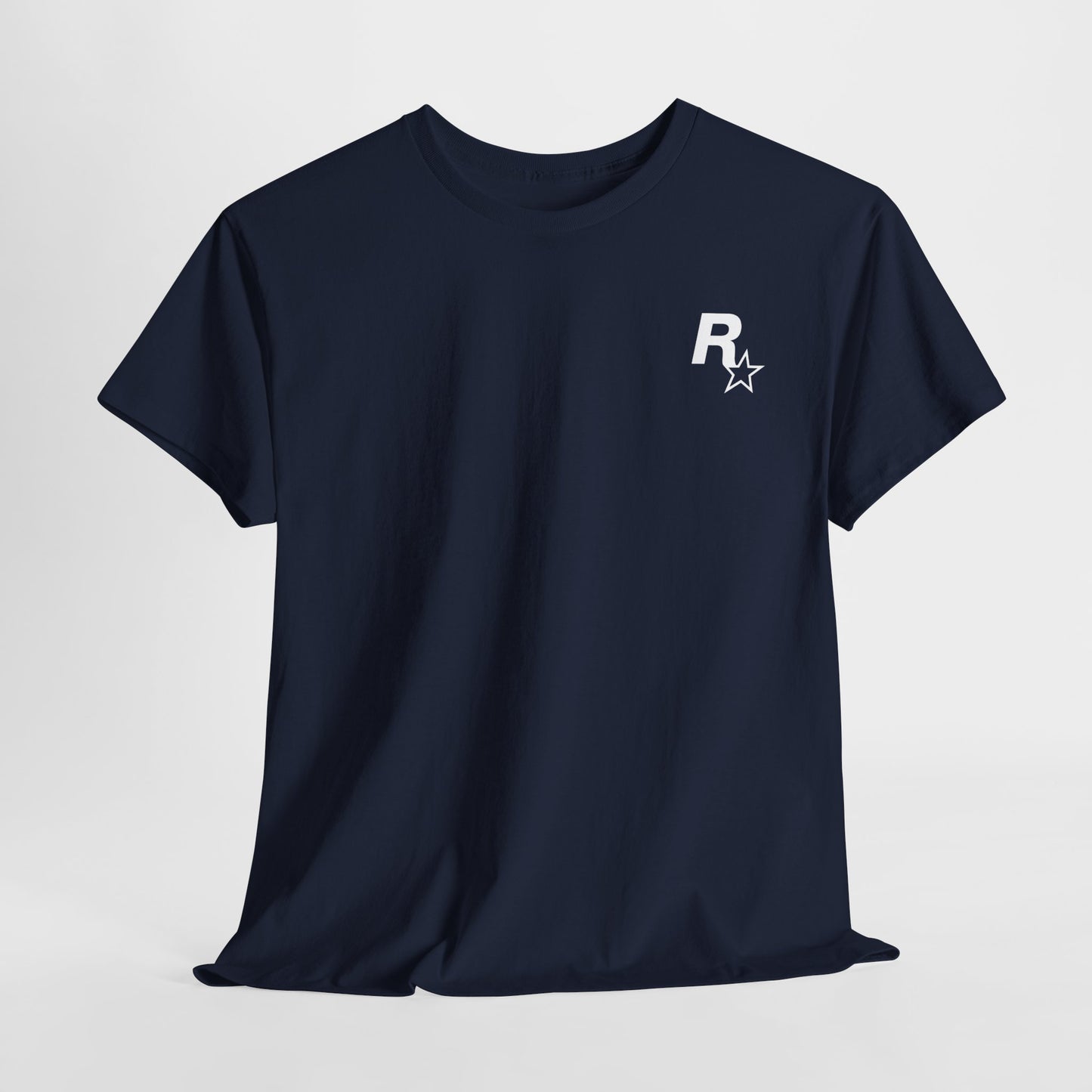 RockStar Games Minimal Unisex Heavy Cotton Tee - Roe Creation