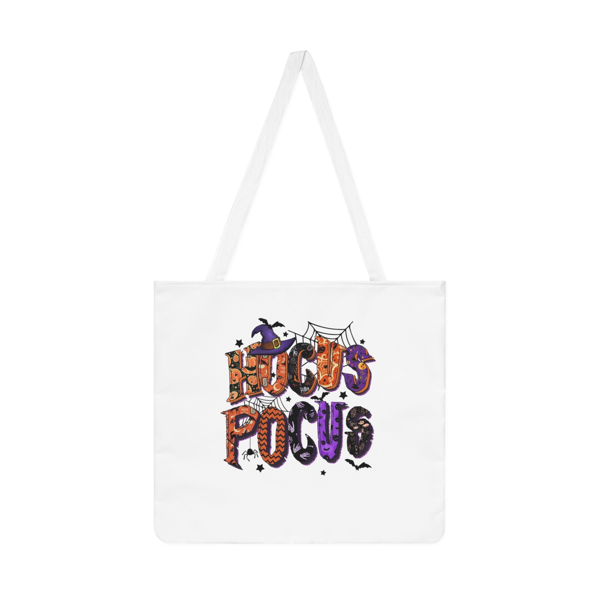 Hocus Pocus Halloween Shoulder Tote Bag, Spooky Tote, Trick or Treat Bag