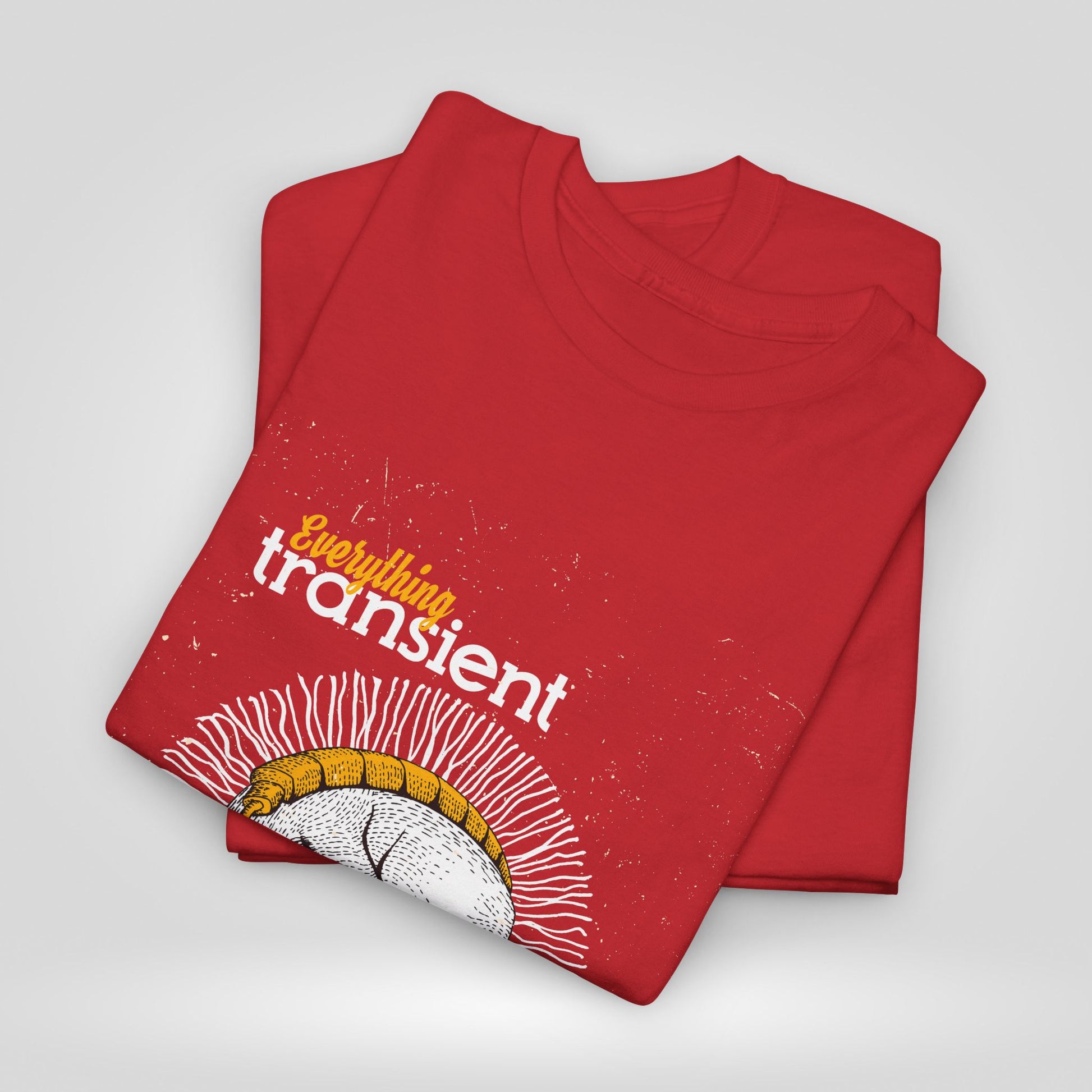 Eternal Music Unisex Heavy Cotton Tee - Transient Design for Music Lovers - Roe Creation