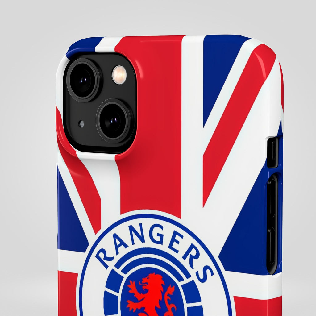 Rangers Football Club Snap Case - UK Flag Design - Roe Creation