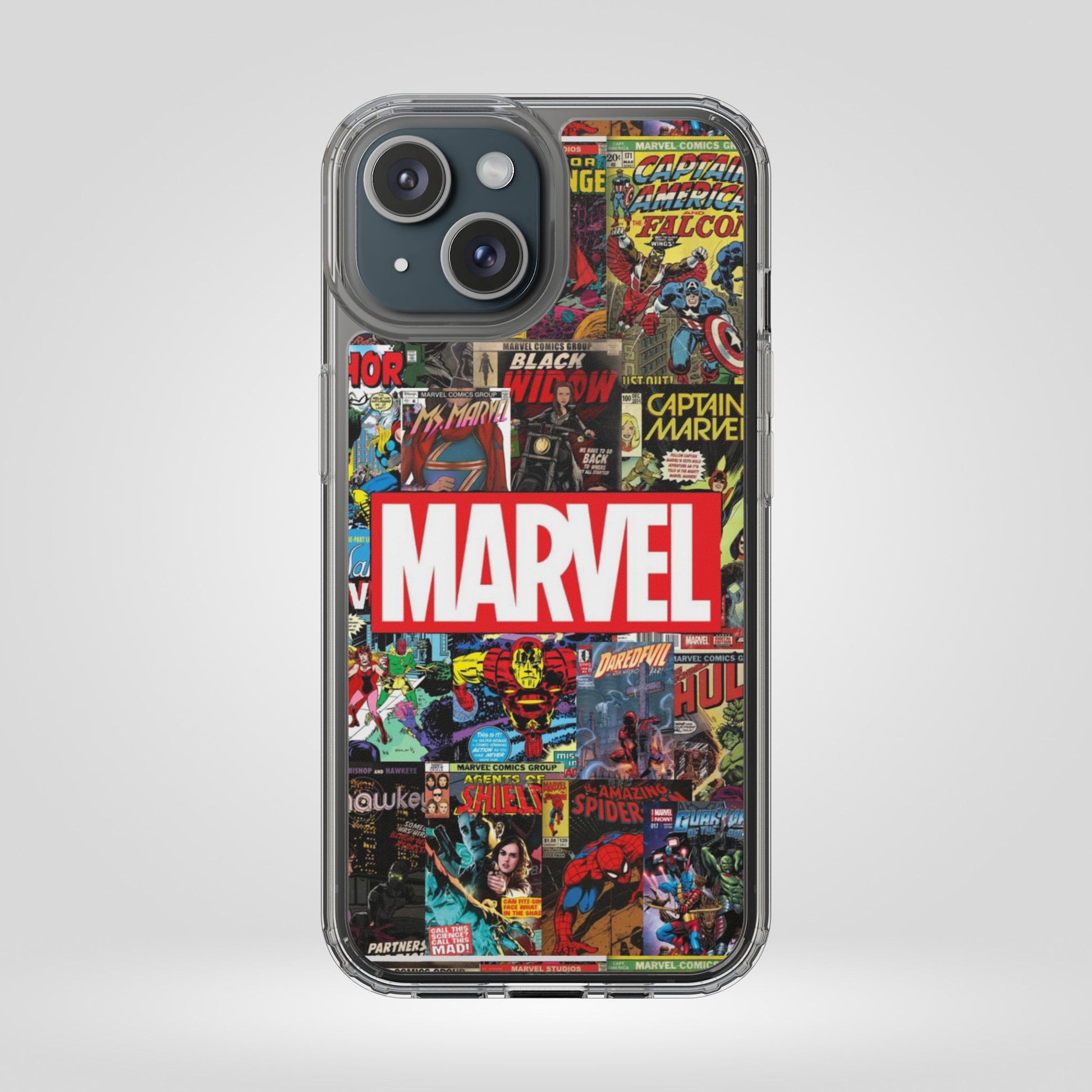 Marvel Comics Clear Phone Case - Stylish Protection for Superhero Fans - Roe Creation