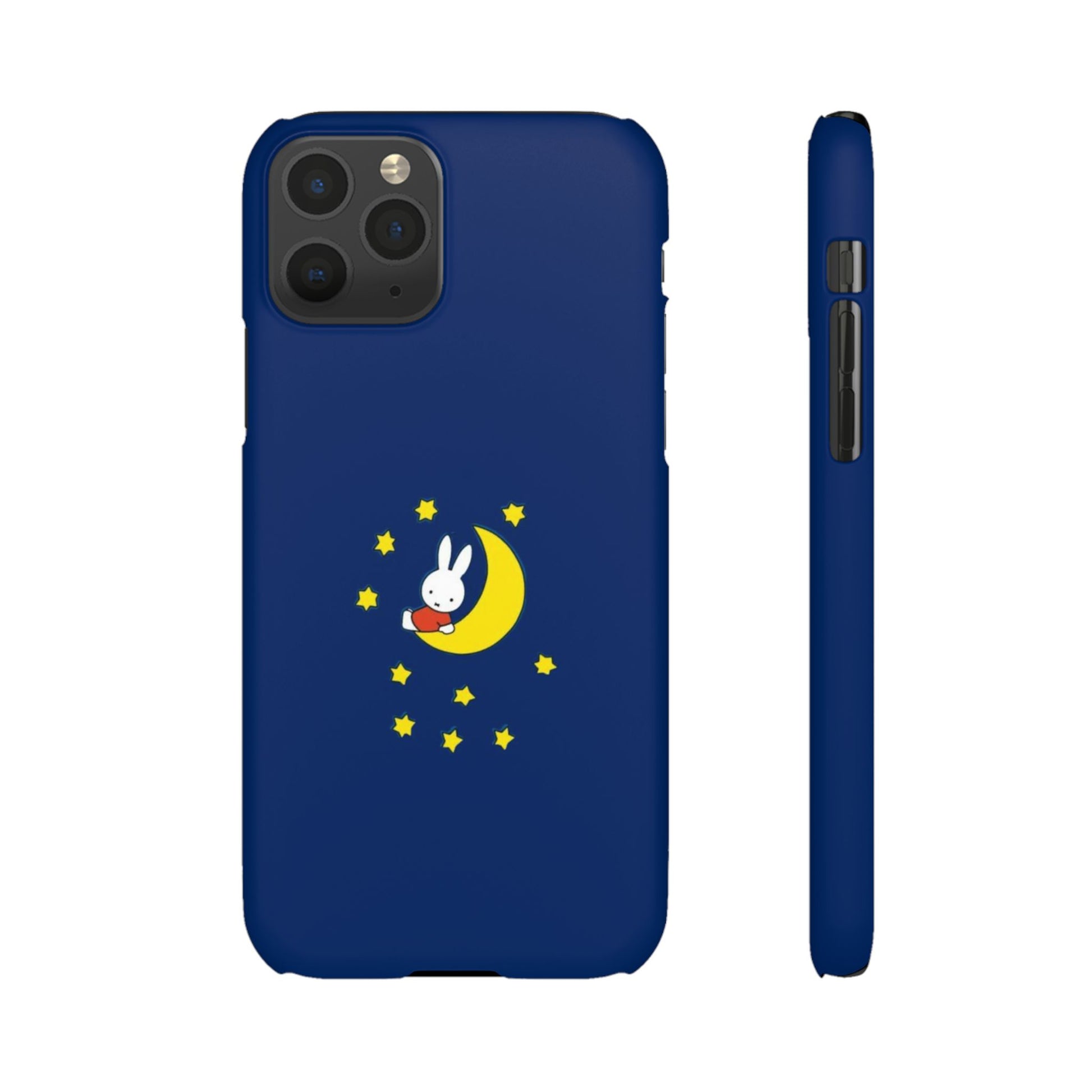 Miffy Phone Case, Moon Snap Case for Phone - Nighttime Design, iPhone, Samsung - Roe Creation