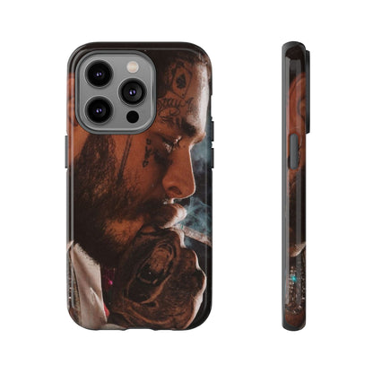 Post Malone Tough Cases for Fans - Artistic Phone Case with Smoky Vibe
