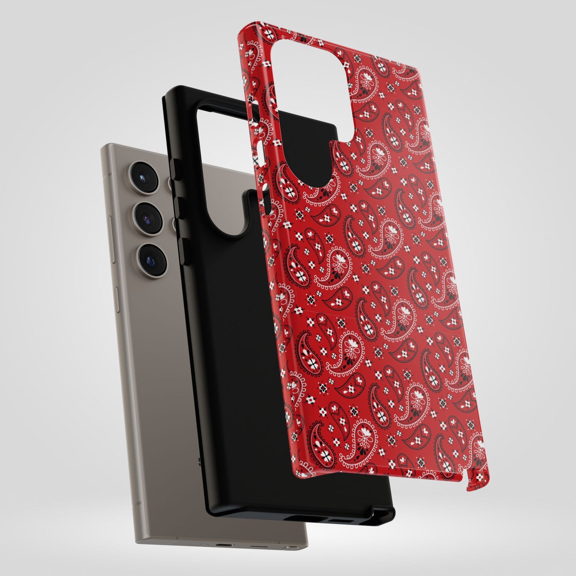 Red Bohem, Oriental Tough Phone Cases for iPhone, Samsung, Trendy Accessories for Gifts, Unique Decor, Phone Covers - Roe Creation