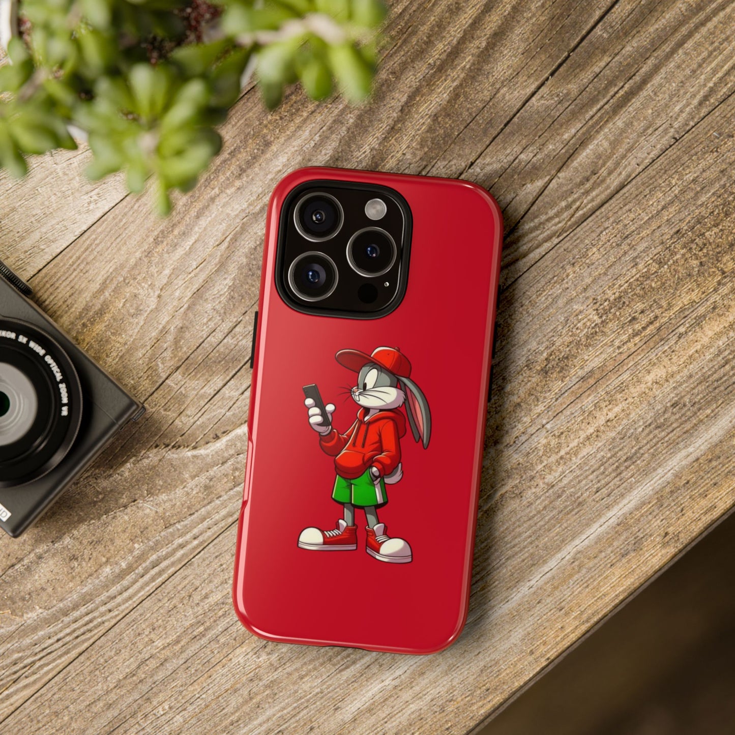 Bugs Bunny Cartoon Character Phone Case - Tough Cases Featuring Stylish Rabbit Design