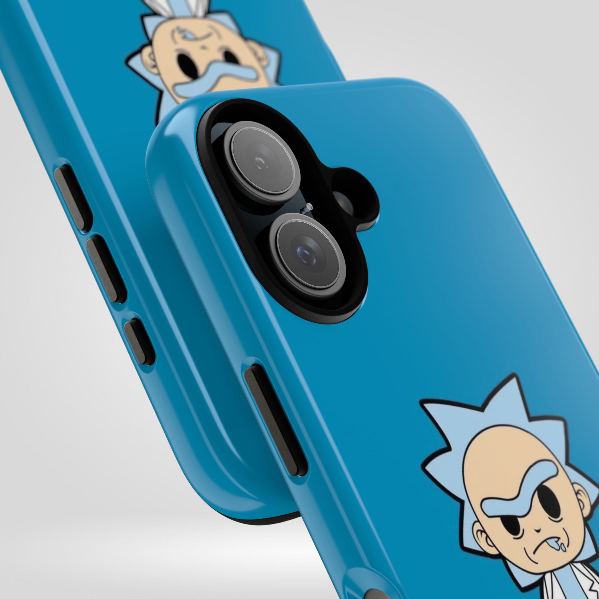 Rick and Morty Tough Phone Case - Fun Cartoon Design for Fans - Roe Creation