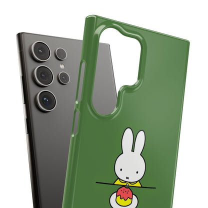 Miffy Phone Case, Snap Case, Green Miffy - iPhone, Samsung