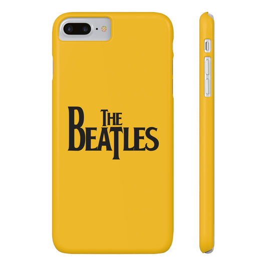 The Beatles Basic Yellow Slim Phone Case - iPhone