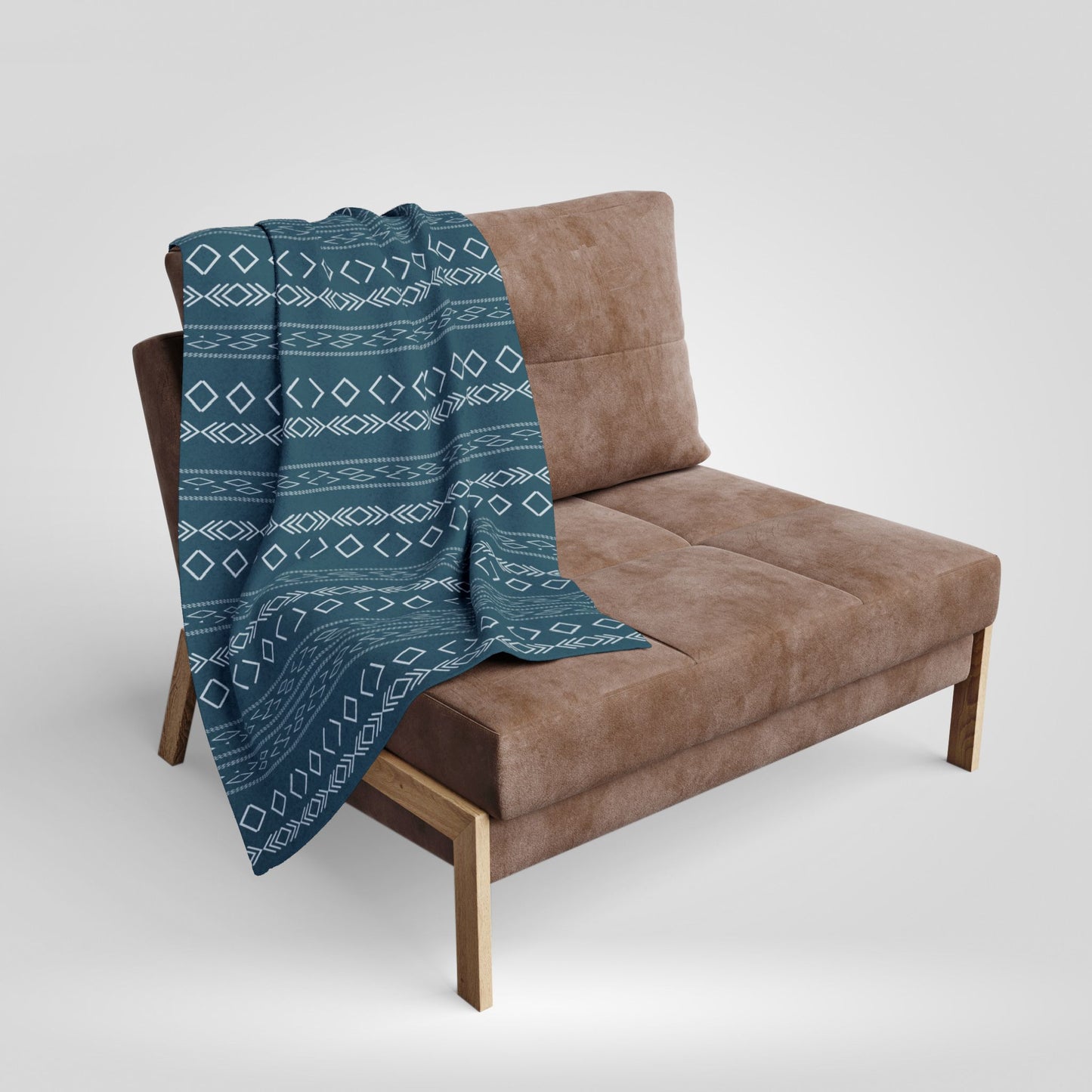 Boho Tribal Arctic Fleece Blanket - Stylish Winter Throw for Home Decor