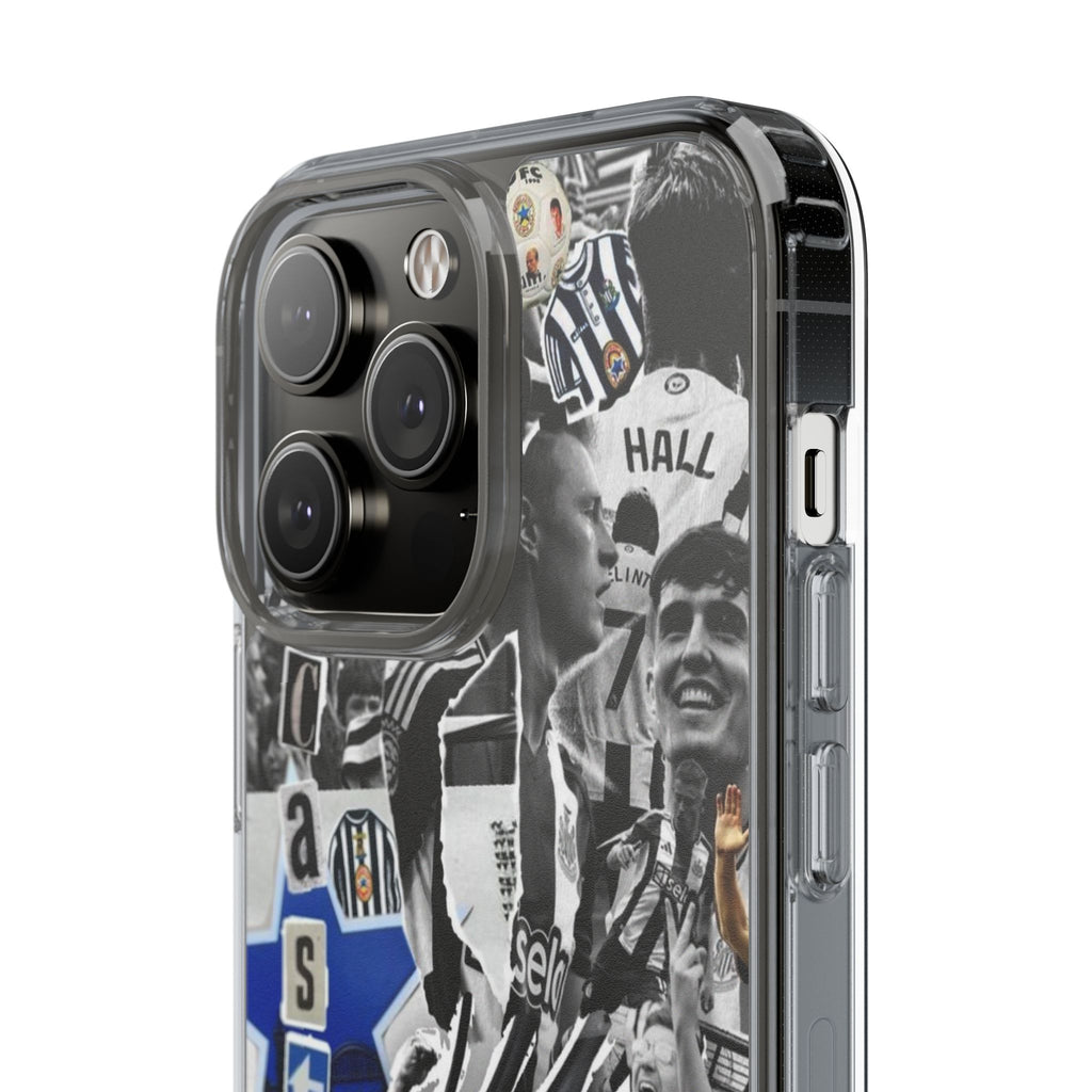 Newcastle United Clear iPhone Case - Fan Merchandise for Sports Enthusiasts - Roe Creation