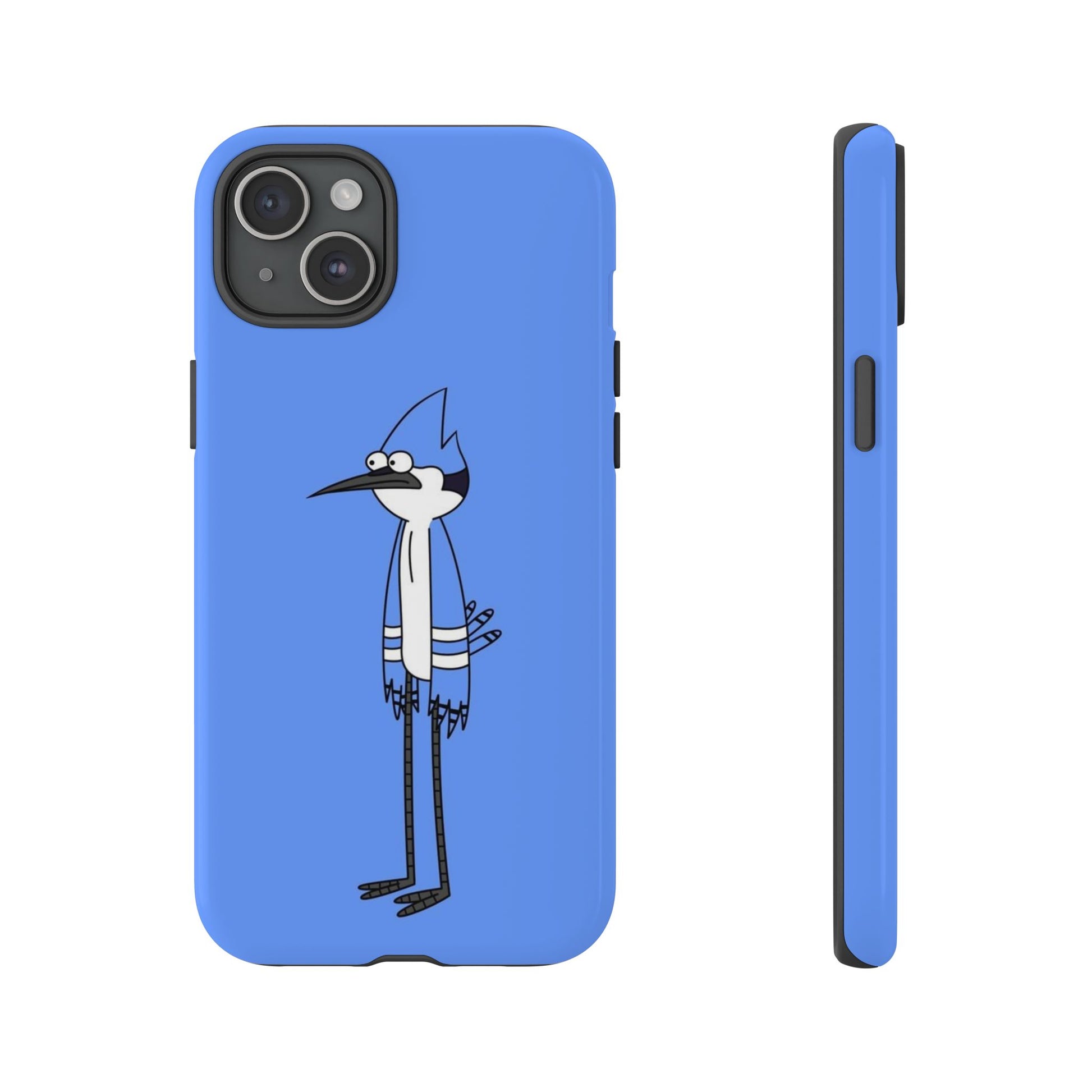 Regular Show Bold Blue Phone Case with Cartoon Design - Roe Creation