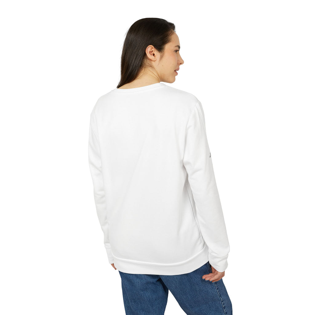 Original Adidas Crewneck Sweatshirt - Unisex Fleece Top, Casual Wear, Streetwear Style, Vintage Holiday Gift, Cozy - Roe Creation