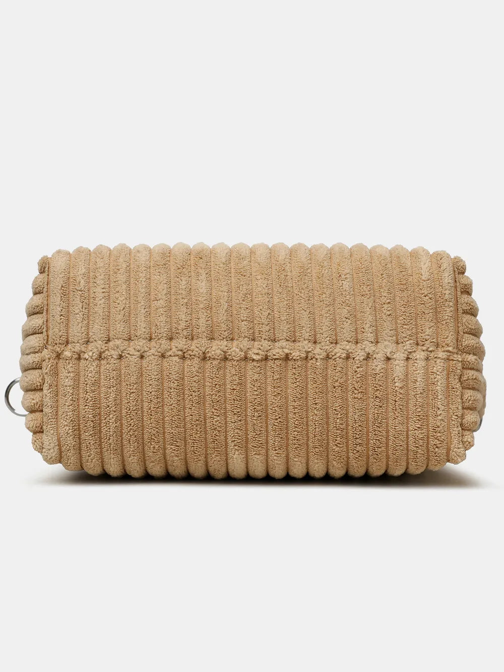 Solid Colour Corduroy Crossbody Bag with Removable Strap - Roe Creation