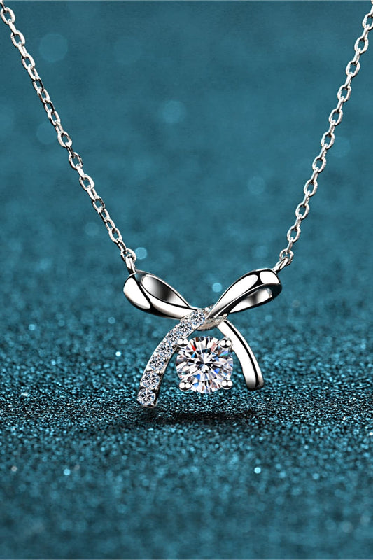 Moissanite 925 Sterling Silver Necklace - Roe Creation